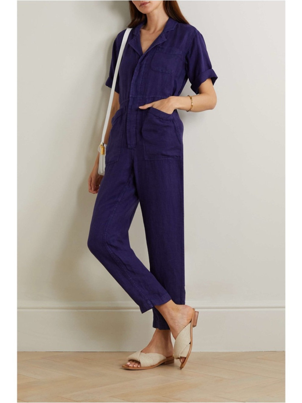 Alex Mill standard linen jumpsuit